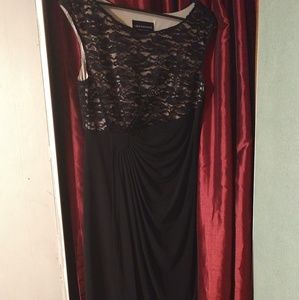 Black and tan dress